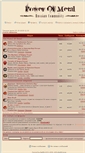 Mobile Screenshot of powerofmetal.org